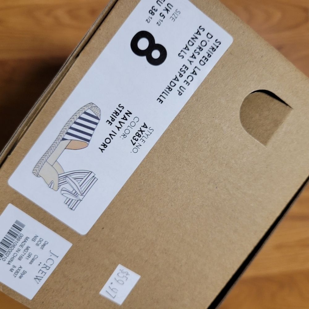 Nib Jcrew espidrill NWT - image 7